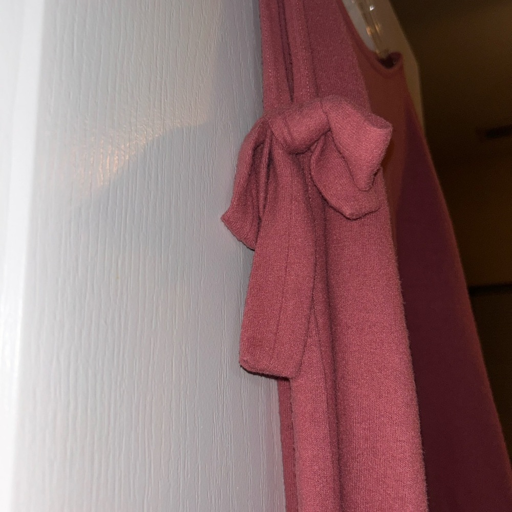 Pink Cold Shoulder Top - Picture 2 of 5